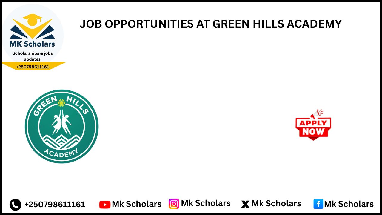 JOB OPPORTUNITIES AT GREEN HILLS ACADEMY 